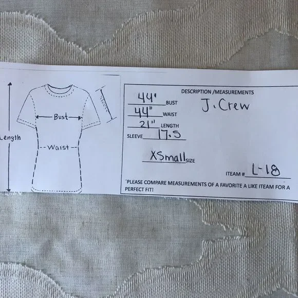 J.Crew Sweater White Knit Cotton Crew Women's XSMALL White - Picture 6 of 15